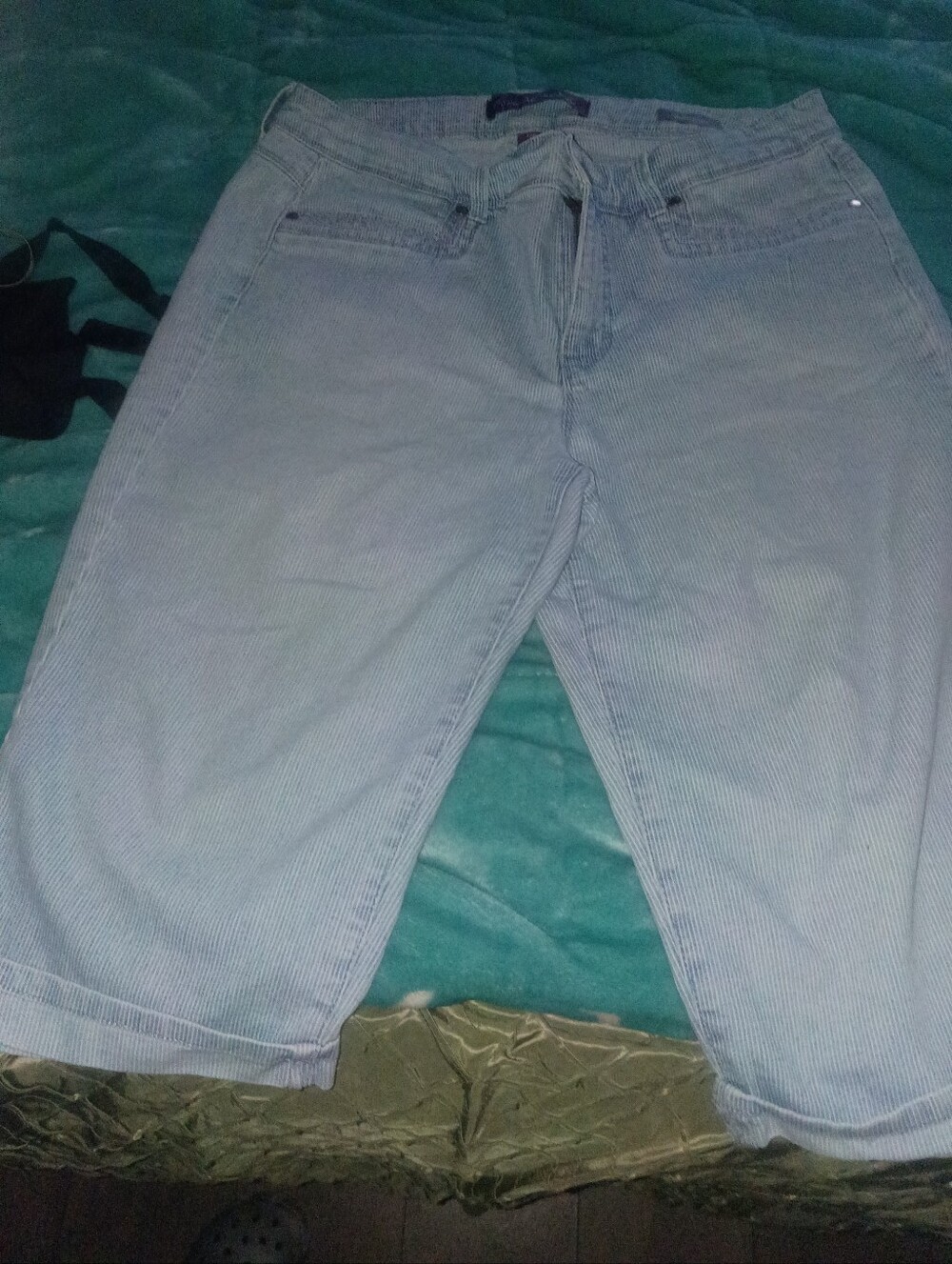 Gloria Vanderbilt Light Blue Women’s Jeans Shorts - Classic High-Rise